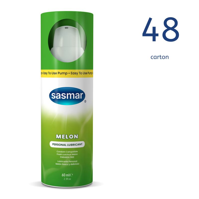 [29337213008307] Melon Personal Lubricant 60ml/2.3oz Pump (Carton 48)