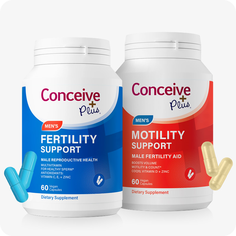 Motility Booster - Male Fertility Support 60 + Sperm Motility Supplement 60 Caps
