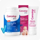 Conceive Plus Men's Fertility Support 60 Caps + 30ml Lubricant (GB)